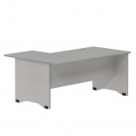 L-Tisch, 160x120 cm (B/T), 72 cm hoch, Anbau rechts, 